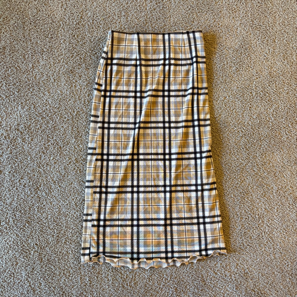 Women’s Plaid Skirt size S